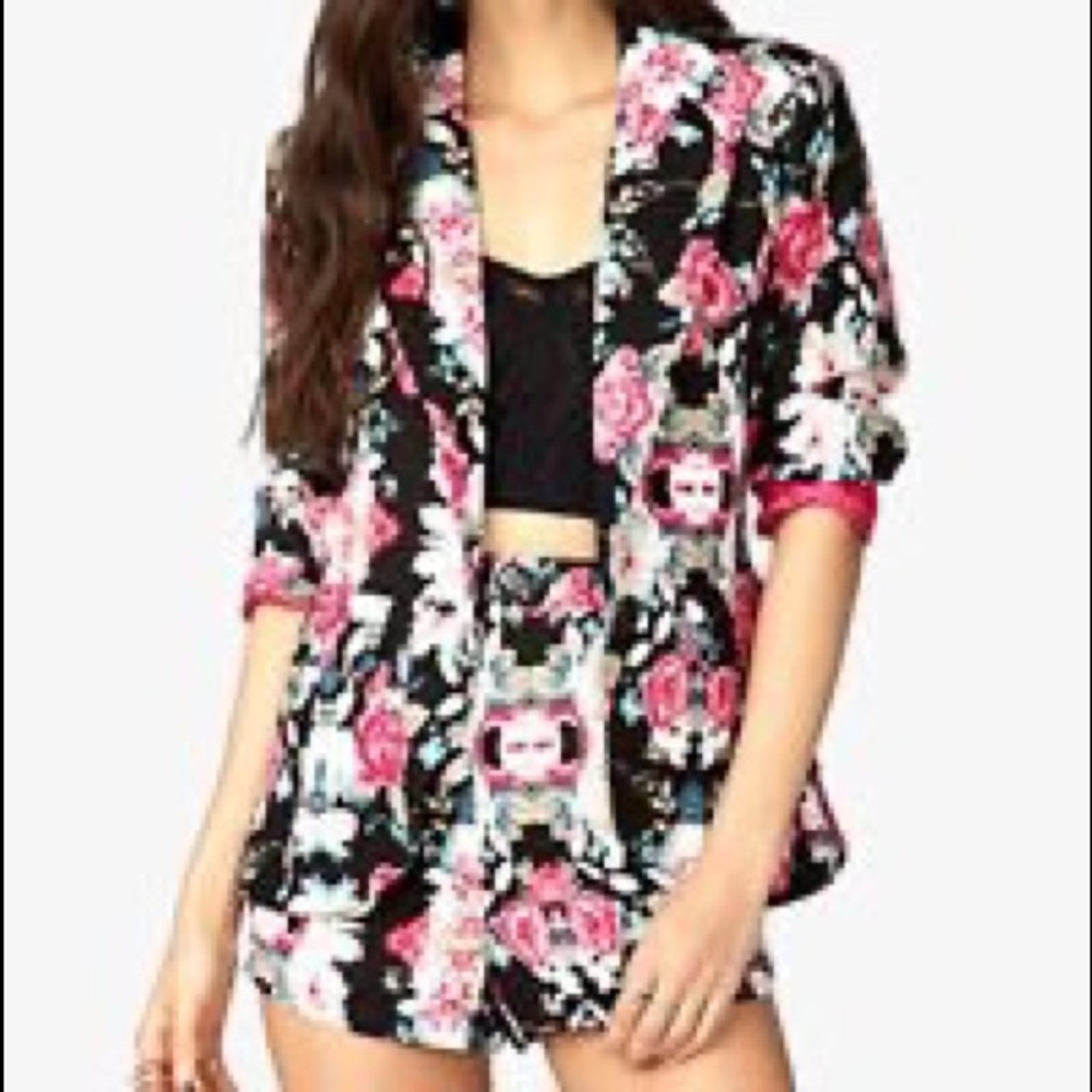 Shorts & blazer set
